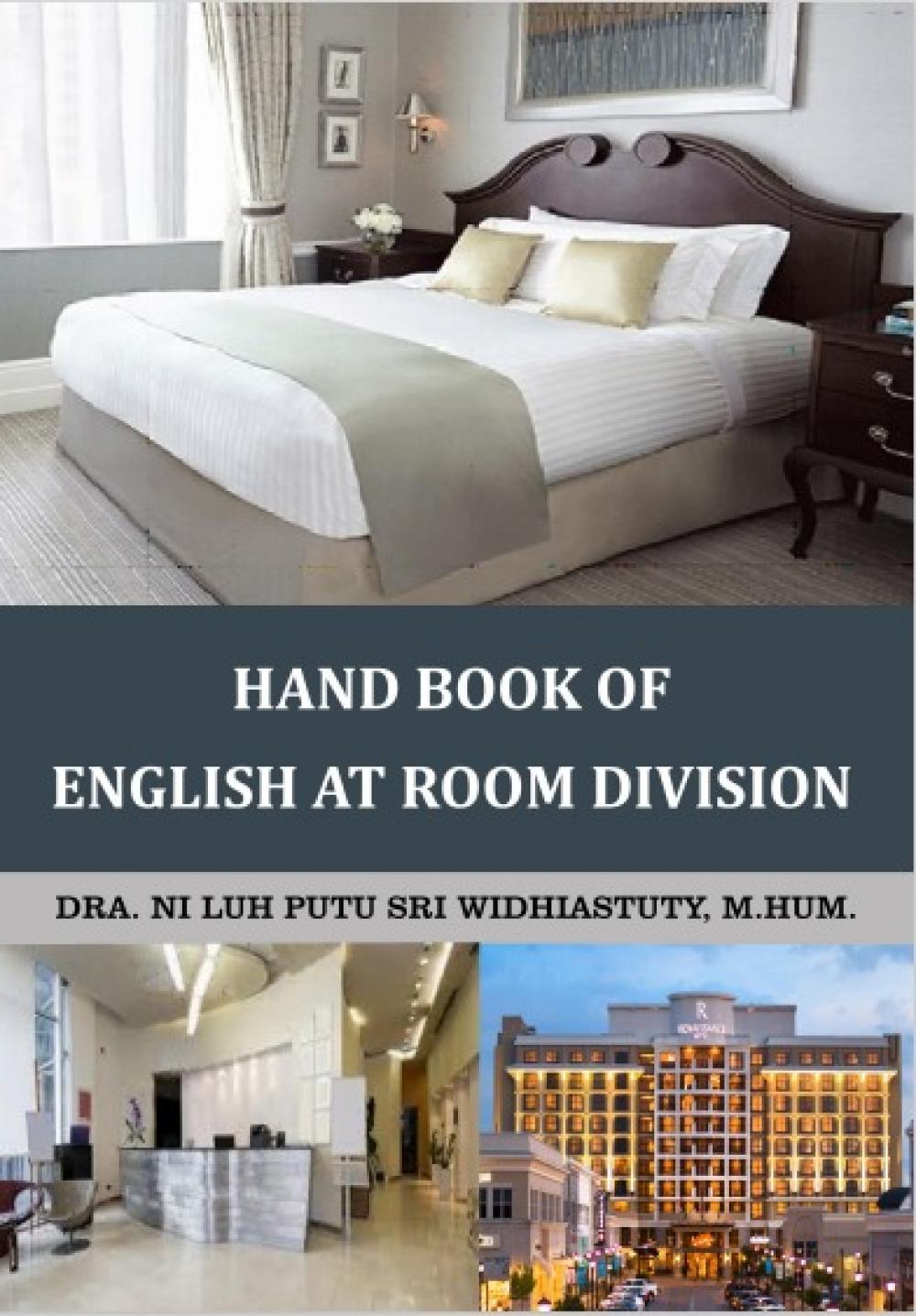 HAND BOOK OF ENGLISH AT ROOM DIVISION
