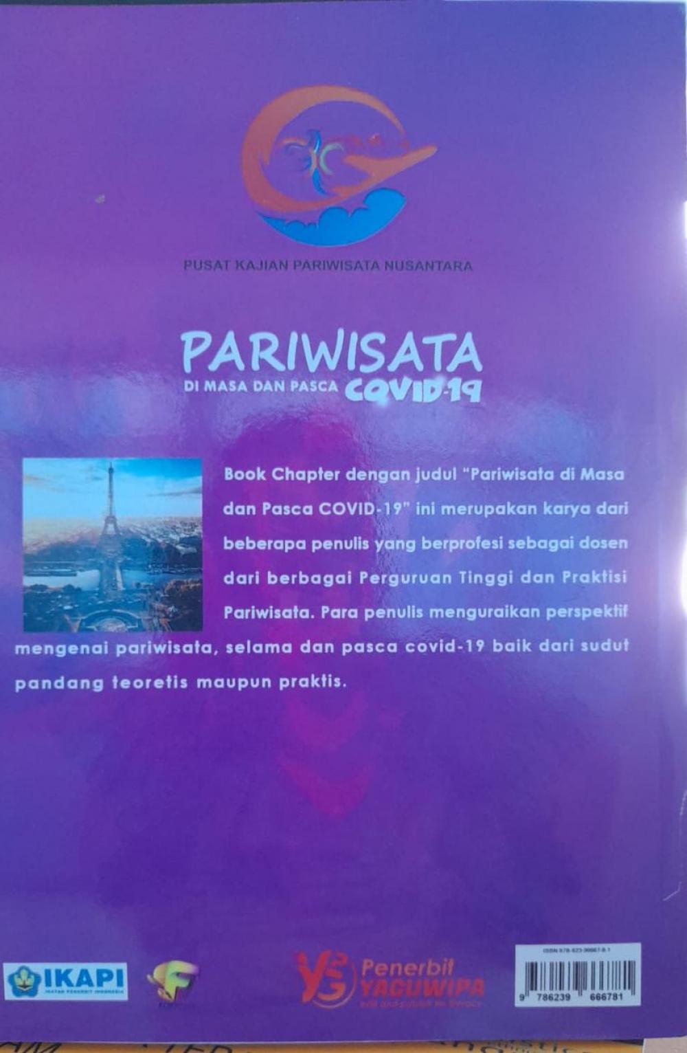 Pariwisata di Masa dan Pasca Covid-19 cover belakang