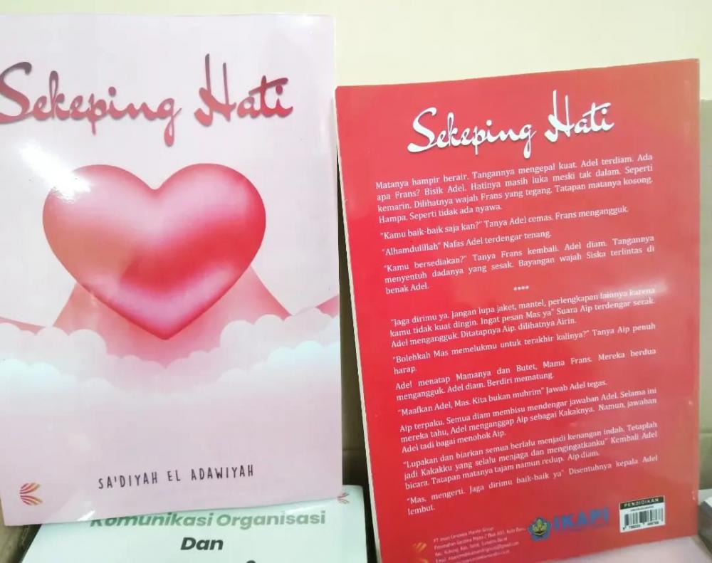 Sekeping Hati cover belakang
